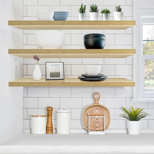 Floating Shelves for Wall Storage (2 Count)