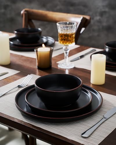 Mercury 24 Piece Dinnerware Set with Mugs