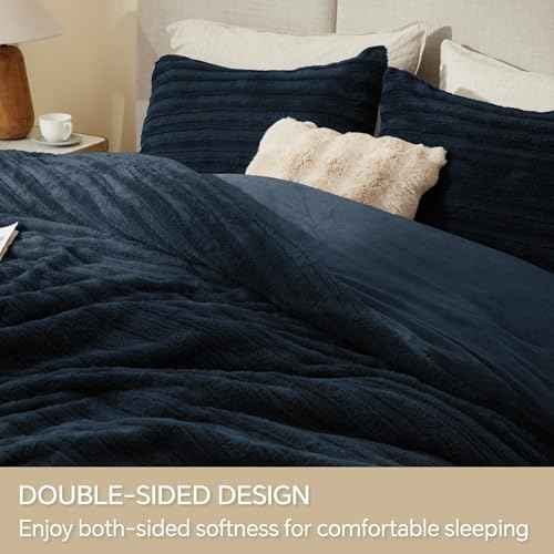 Faux Fur King Size Comforter Set
