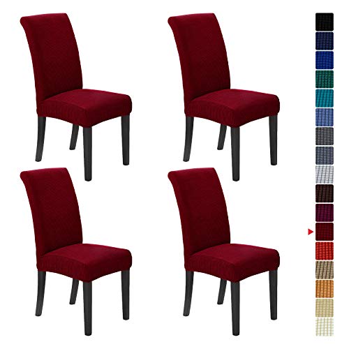 Stretch Chair Covers for Dining Room Set of 4