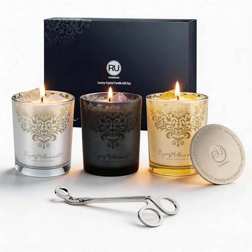 Luxury Candle Gift Set for Women (3 Count)
