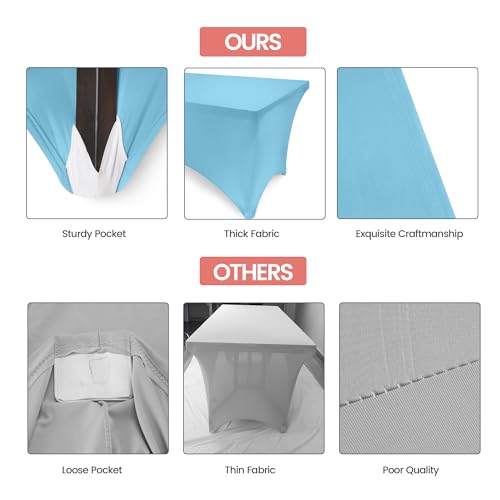Spandex Table Cloth 1 Pack [6FT