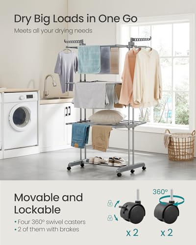 4 Tier Clothes Drying Rack