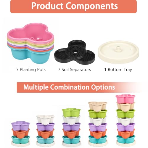 7 Tier Vertical Garden Planter (7 Count)