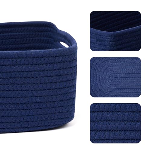 Small Storage Baskets for Organizing (3 Count)
