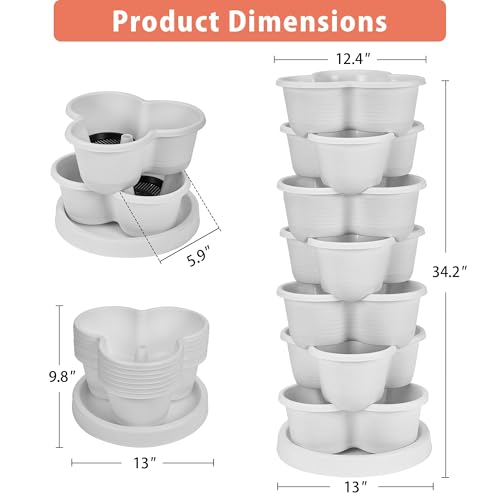 7 Tier Vertical Garden Planter (7 Count)