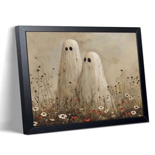 Framed Halloween Canvas Wall Art