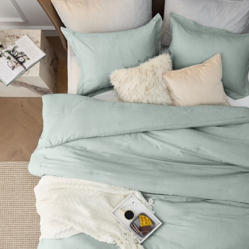 Mint Green King Size Comforter Set