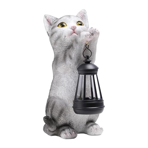 Cat Solar Lights Outdoor Garden