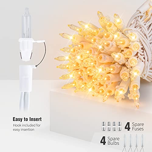 Clear Christmas Lights Set (26 Foot)