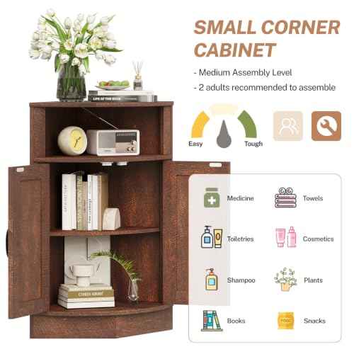 Corner Storage Cabinet