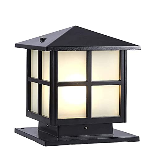 11.8In Outdoor Post Lights Hardwired