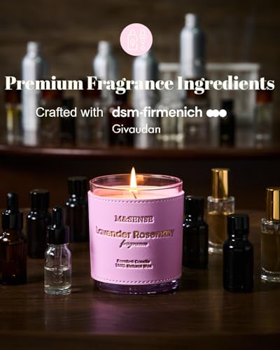 Cinnamon Tobacco Scented Soy Candle 10oz Leather Cover (10 Ounce)