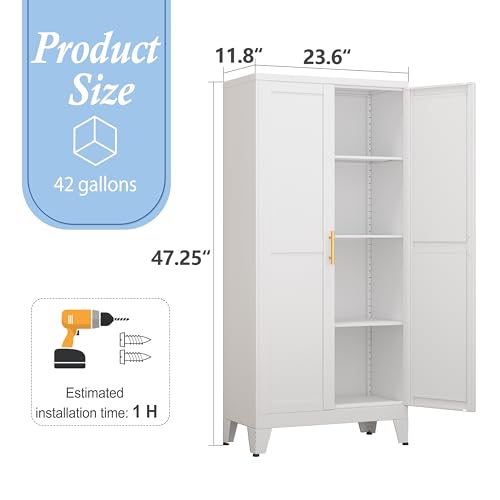 White Kitchen Pantry Cabinets
