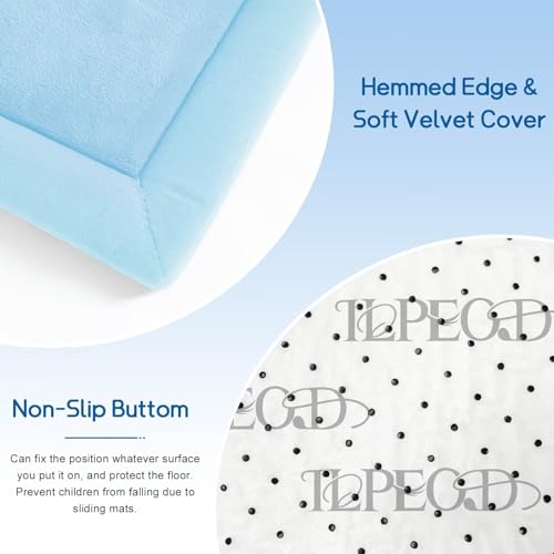 Baby Play Mat for Floor Nursery Muscle Mat Area Playroom Rug 39"x59" Elastic Foam 1.3" Thick Crawling Mat for Babies