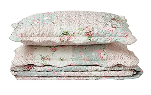Rose and Sage Quilt Set
