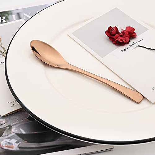24 Piece Copper Flatware (12.75 Count)