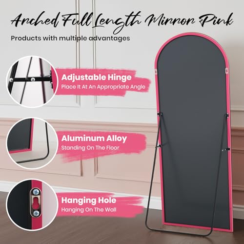 Anpark 28"x71"Arched Full Length Mirror