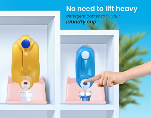 Liquid Laundry Detergent Holder Stand with Drip Tray