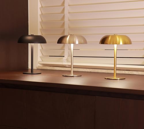 2 Pack Cordless Mushroom Table Lamp