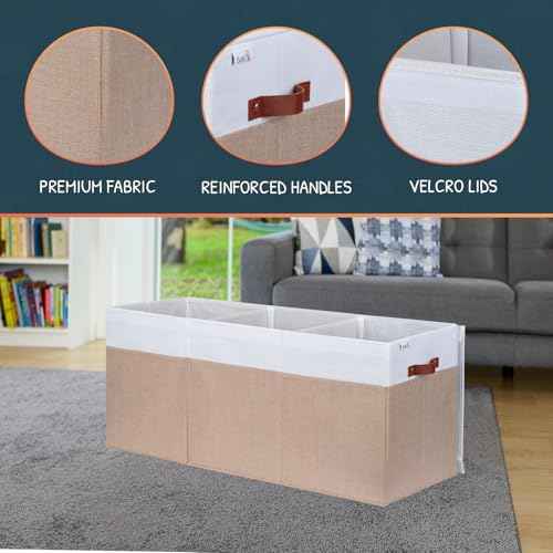 Extra Large Toy Storage Organizer with Lid