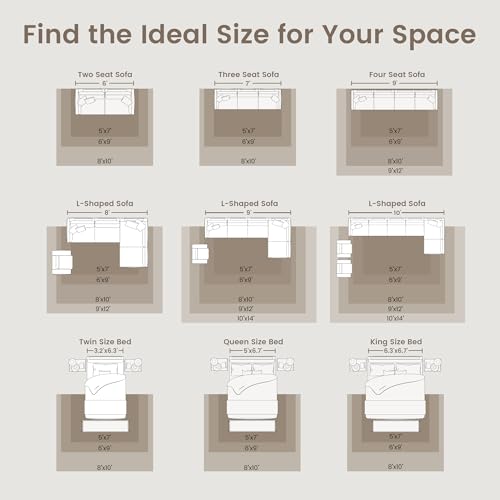Pink Rugs for Bedroom (54 Sq Ft)