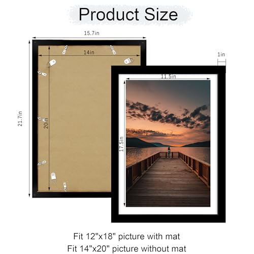 14x20 Picture Frame Set of 4 (4 Count)