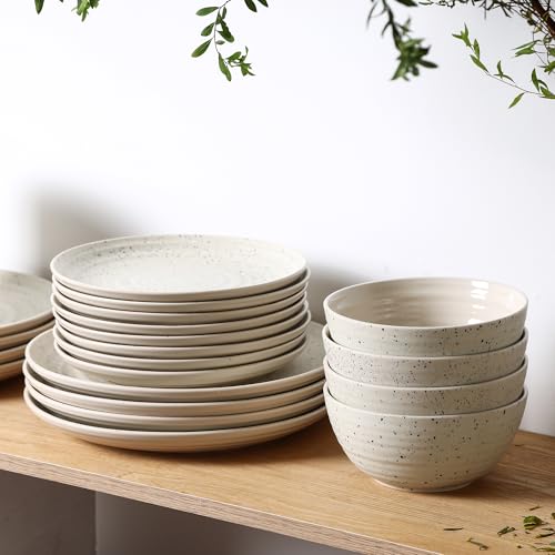 Dua 4 Piece Dinner Plate Set Stoneware (4 Count)