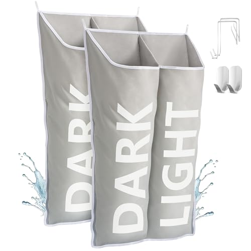 Hanging Laundry Hamper Bag XL 40x22"