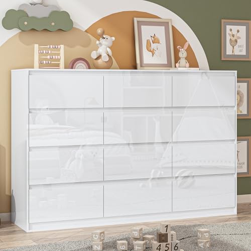 White Malm Dresser for Bedroom