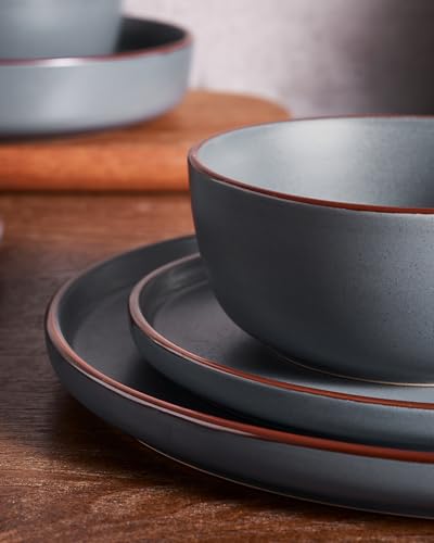Mercury 16 Piece Dinnerware Set with Mugs