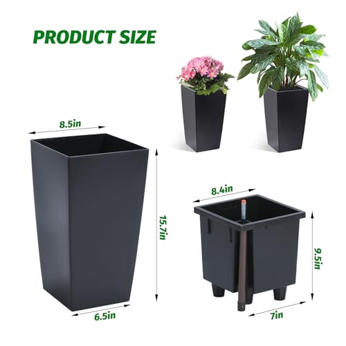 16 in Tall Planters Set of 2 (2 Count)