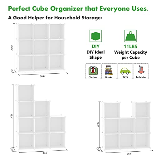 Cube Storage Organizer (9 Count)