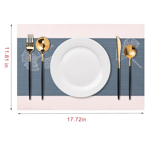 Placemats Set of 6 Washable Indoor (6 Count)