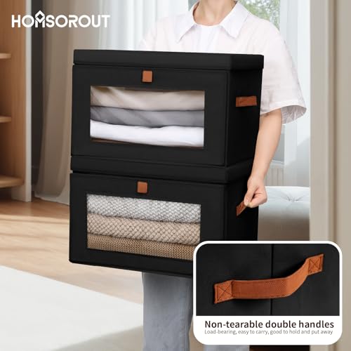 Large Closet Storage Bins (8 Count)