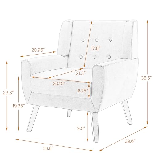 PU Leather Accent Chairs Set of 4 (4 Count)