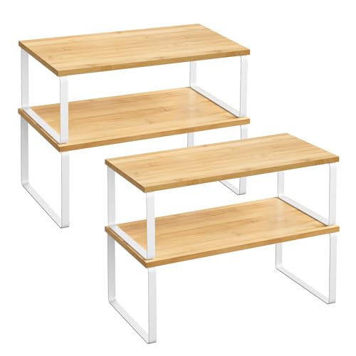 Cabinet Organizer Shelf (4 Count)