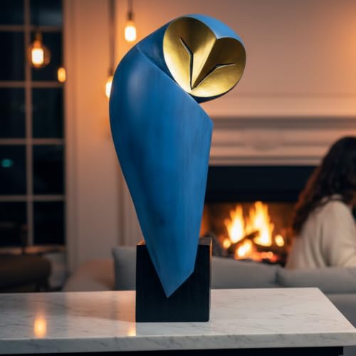 Mid Century Modern Owl Statue