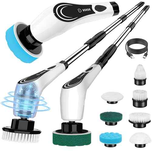 Cordless Electric Spin Scrubber