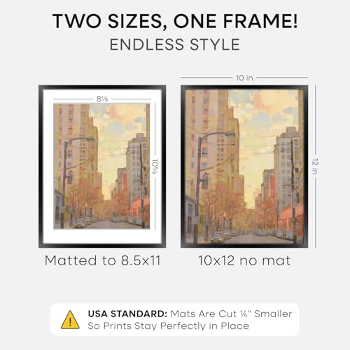 10x13 Black Picture Frame (2 Count)