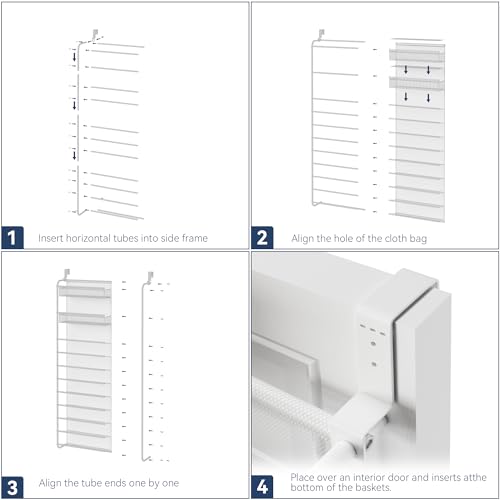 27 Pair Over The Door Shoe Organizer