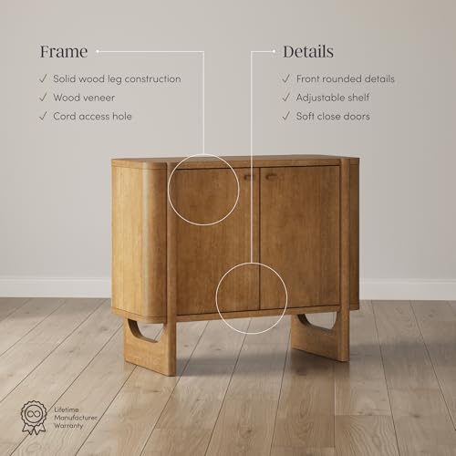 Solace Mid Century Modern Cabinet (4 Count)