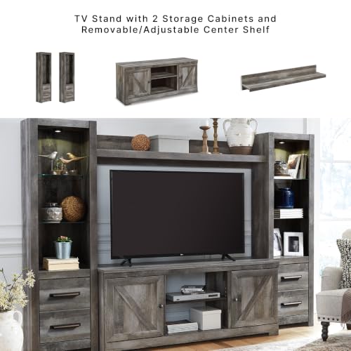 Wynnlow 4 Piece Entertainment Center