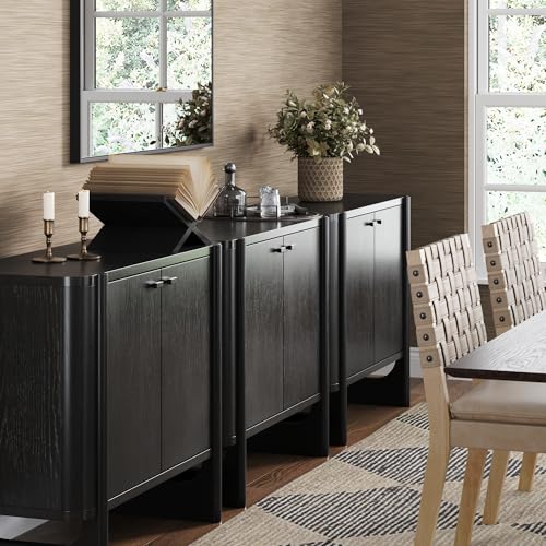 Solace Mid Century Modern Cabinet (3 Count)