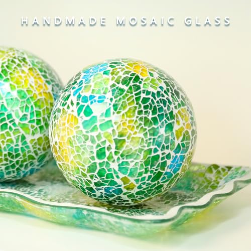 Decorative Glass Bowl Balls (4 Count)