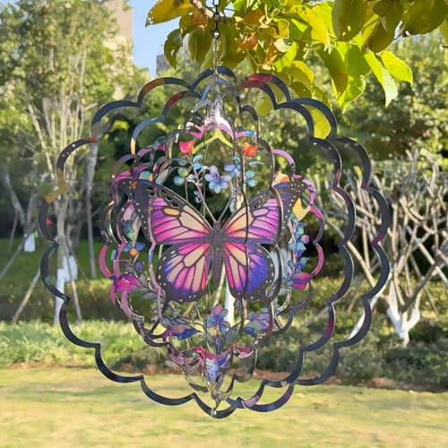 Wind Spinners Outdoor Butterfly