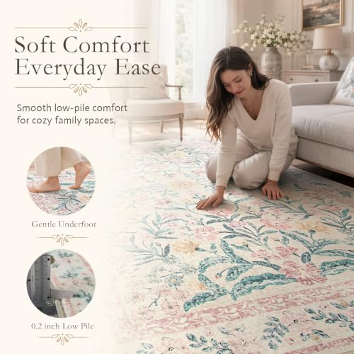 Machine Washable 10x14 Area Rugs (140 Sq Ft)