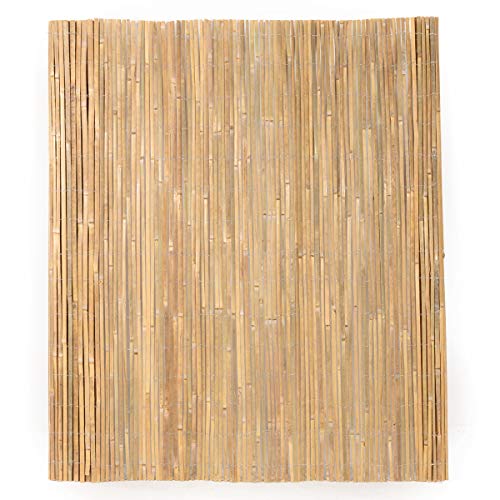 Natural Bamboo Slat Screening (84.5 Sq Ft)