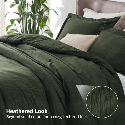 Olive Green Queen Comforter Set