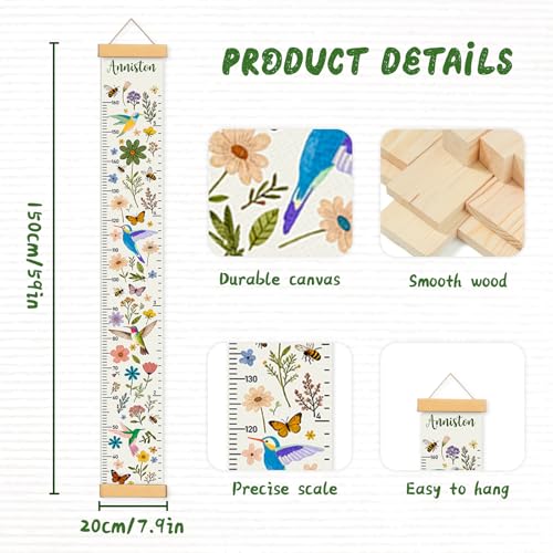 Personalized Name Height Chart for Kids